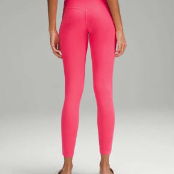 NWT Lululemon 28” Align leggings in size 6 Lip Gloss - Picture 2 of 6